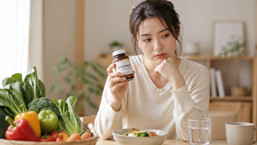 吃β-胡蘿蔔素防癌反而增加肺癌風險？看懂3個數據，直接吃天然蔬果最安全
