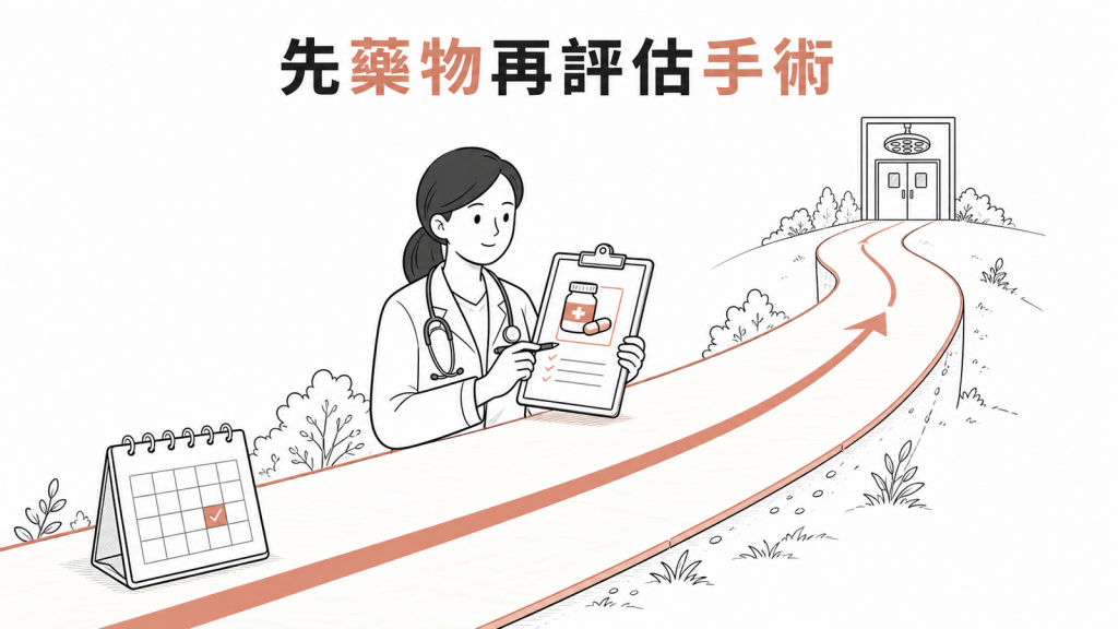 子宮肌腺症依症狀先由醫師評估藥物再考慮手術