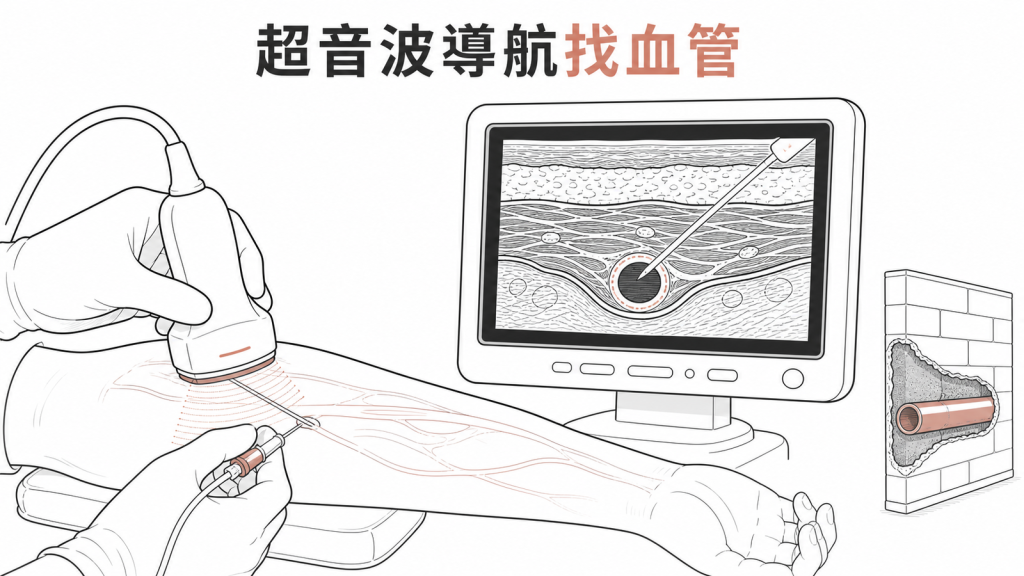 超音波讓深層血管清楚現形