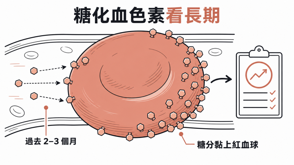 糖化血色素反映過去二到三個月血糖