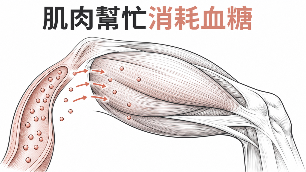 運動讓肌肉成為血糖緩衝區