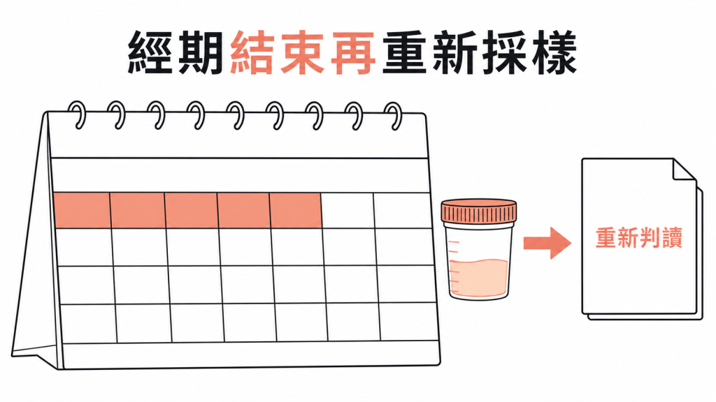 尿液與糞便檢查應避開經期
