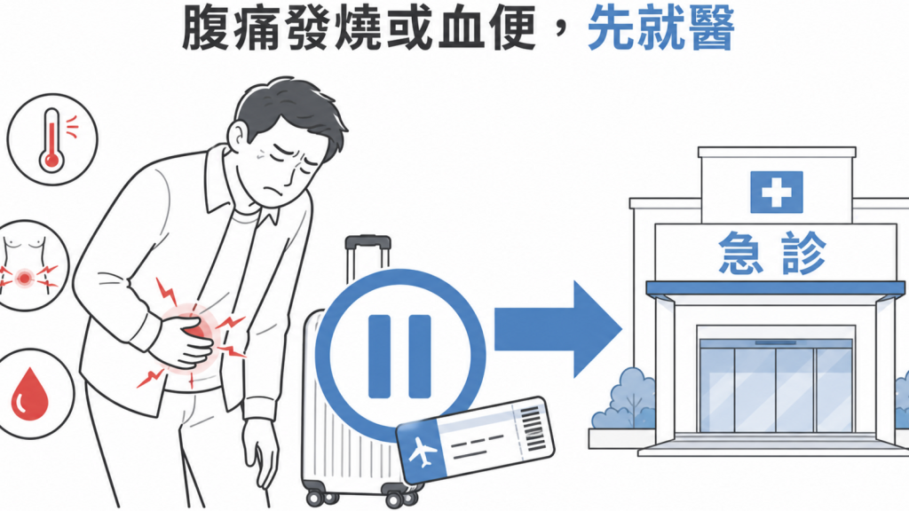 息肉切除後腹痛發燒或血便應先就醫