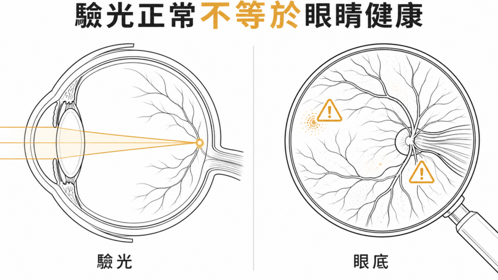 驗光正常不等於眼睛健康