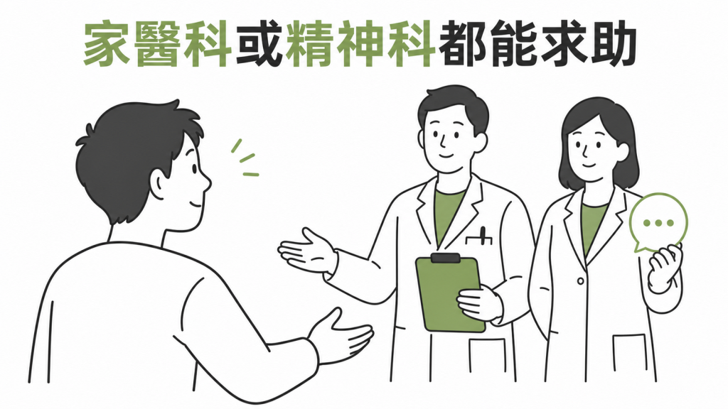 擔心大麻使用可向家醫科或精神科求助