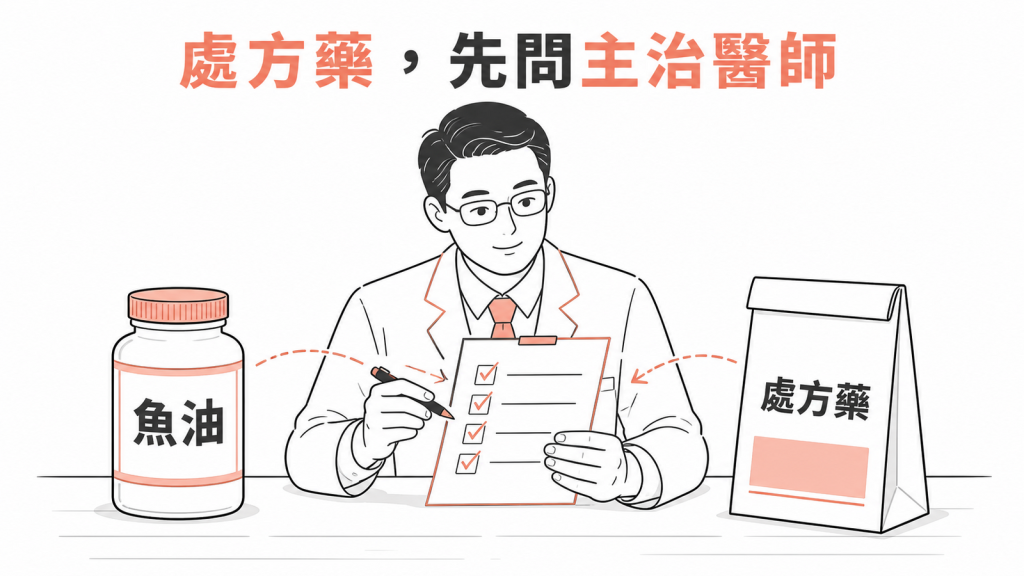 大腸鏡前的處方藥停用計畫必須先詢問主治醫師,不能自行停藥