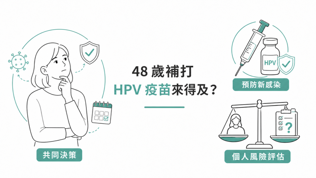 48歲後接種 HPV 疫苗的年齡與個人風險評估