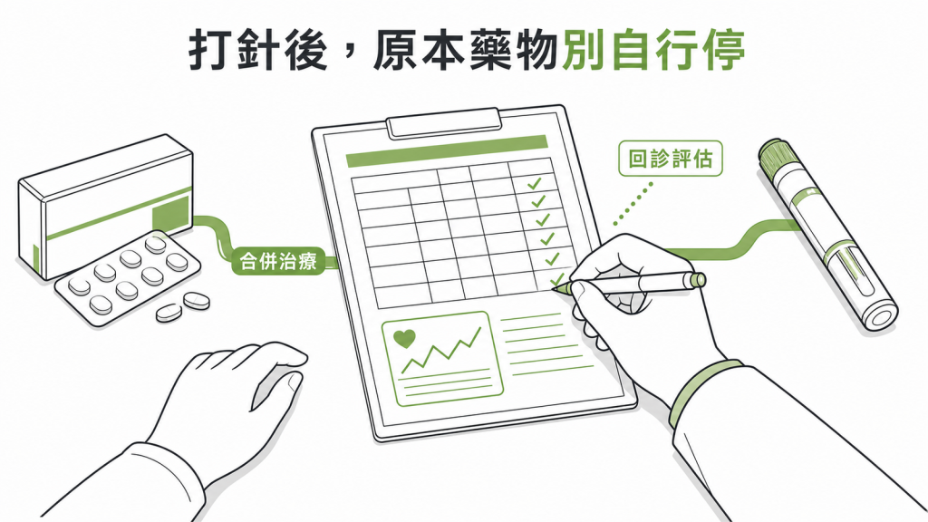 Inclisiran 治療後原本藥物勿自行停用