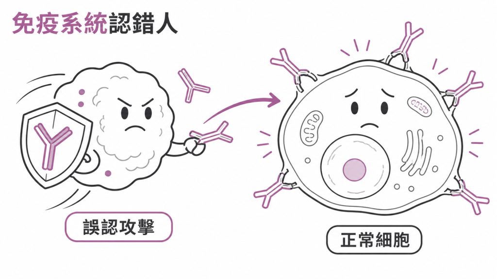紅斑性狼瘡讓免疫系統誤認並攻擊正常細胞